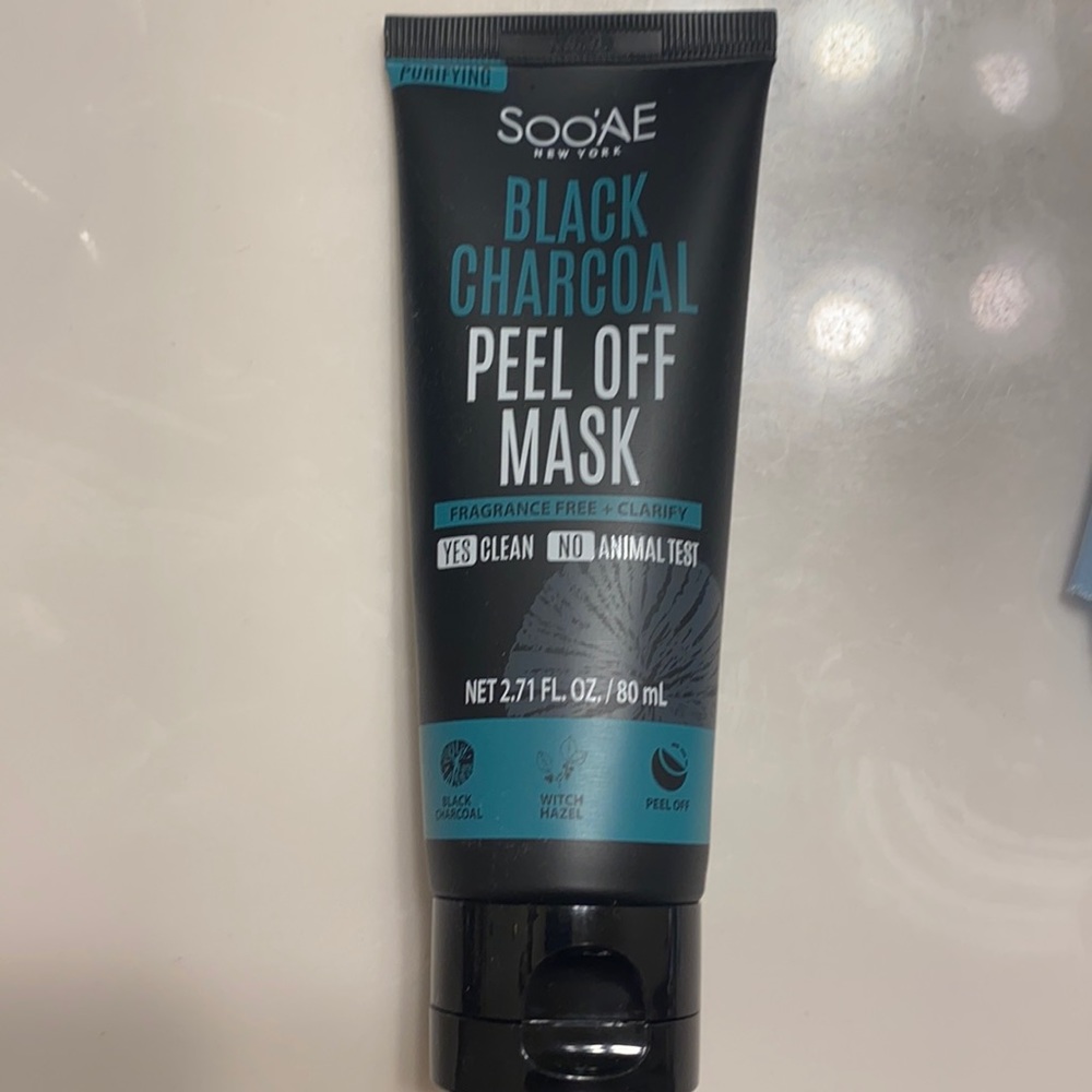 Sooae black charcoal peel off mask